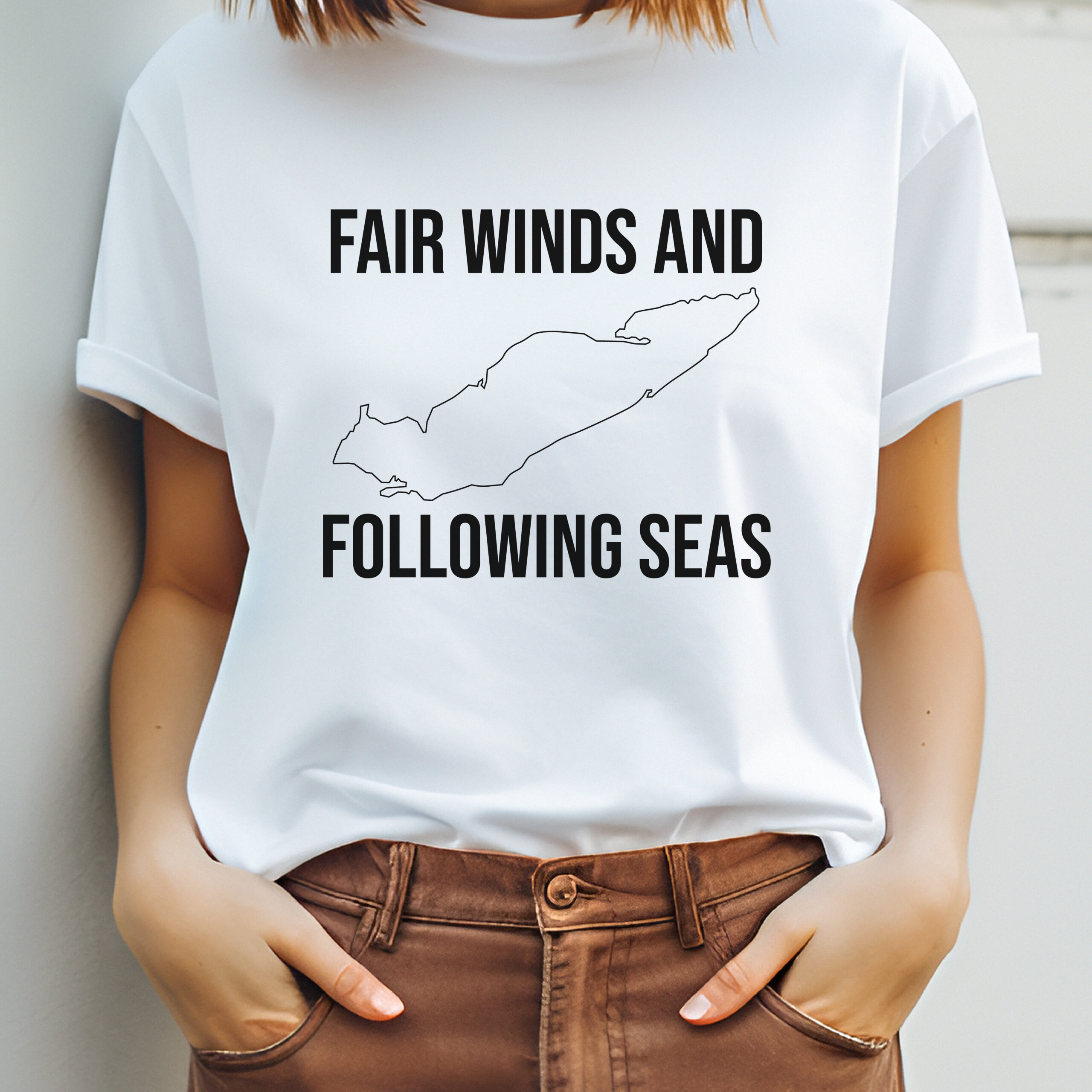 Fair Winds and Following Seas - Lake Erie Tee